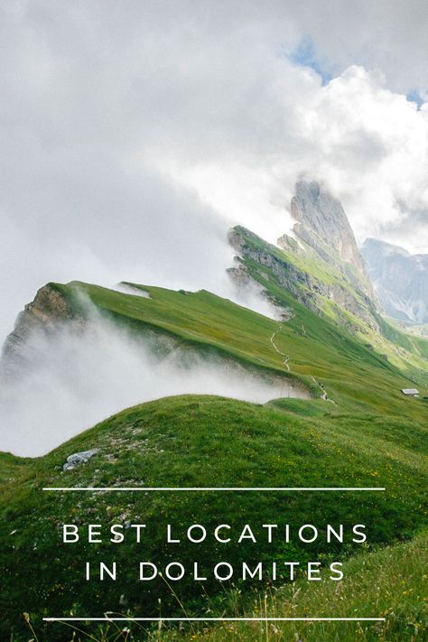 Best day hike in Dolomites is Seceda Ridgeline hike. Only 2 hours from the top gondola station, and you're in this breathtaking place. Dolomites Italy, The Dolomites, Italy Trip, Breathtaking Places, Central Europe, Day Hike, Best Location, Most Powerful, Italy Travel