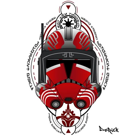 Star Wars Clone Trooper Tattoo, Commander Fox Clone Wars, Clone Trooper Helmet Tattoo, Clone Trooper Tattoo, Fox Star Wars, Commander Thorn, Commander Cody Helmet, Coruscant Guard, Thorn Tattoo