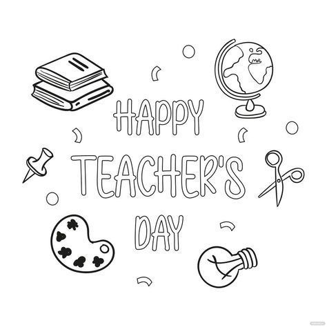 Teachers Day Drawing, Happy Teacher Day, Homemade Teacher Gifts, Male Teacher Gifts, Unique Teachers Gift, Happy Teacher, Teacher Day, Back To School Gifts For Teachers, Teacher Appreciation Cards