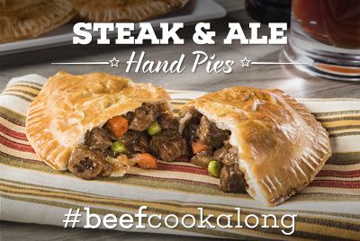 Crispy Baked Beef Stogies - Certified Angus Beef® Recipes | Angus beef at its best Steak Hand Pies, Pinwheel Steak, Steak Fettuccine, Angus Beef Recipes, Cajun Steak, Beef Bolognese, Sirloin Tip Steak, Steak Chili, Steak Skewers