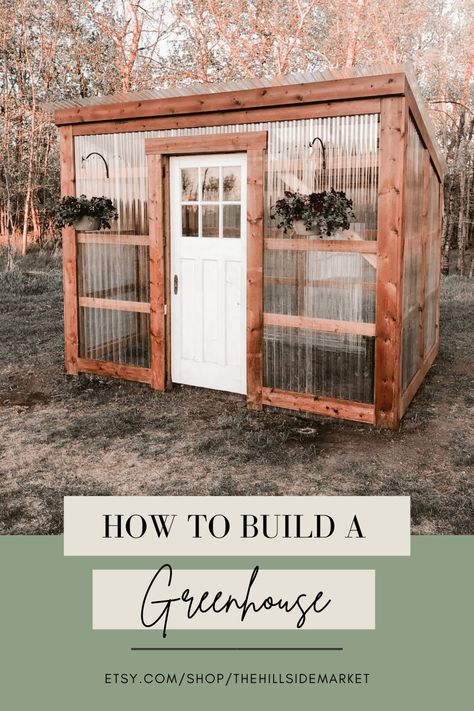 How To Build A Greenhouse Diy Simple, Building A Green House On A Budget, Porch To Greenhouse Conversion, Add On Greenhouse, Easy Greenhouse Plans, Cheap Diy Greenhouse Ideas, Portable Greenhouse Ideas, Greenhouse Next To Shed, Easy Green House Diy How To Build