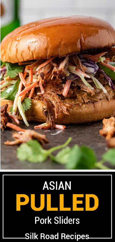 Pulled Pork Dip, Pork Dip, Asian Pulled Pork, Pork Sliders Recipes, Asian Chicken Meatballs, The Best Pulled Pork, Pork Gyros, Pork Fajitas, Best Pulled Pork