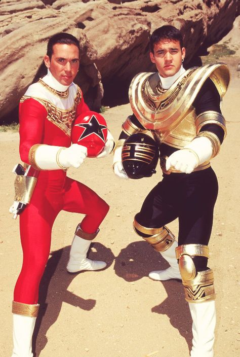 Tommy & Jason O Maskara, Vr Troopers, Jason Lee Scott, Zeo Rangers, Jason David Frank, Power Rangers Zeo, Power Rangers Cosplay, Power Rangers Movie, Tommy Oliver