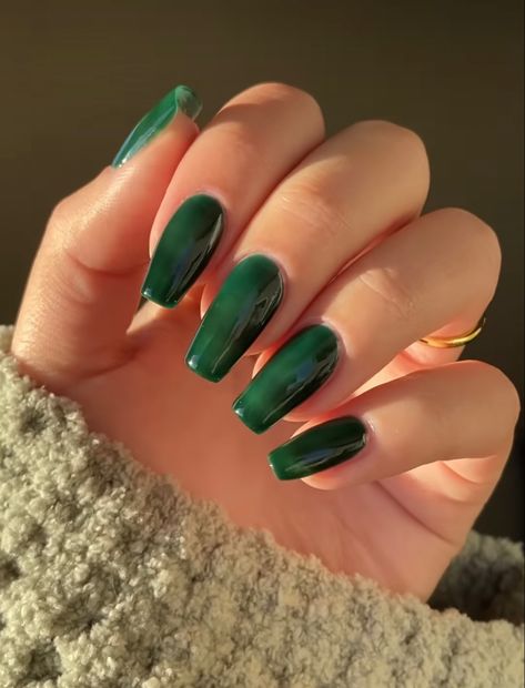 Searches On Pinterest, Tortoise Nails, Cochlear Implants, Green Acrylic Nails, Green Nail, Dream Nails, Fire Nails, Funky Nails, Winter 2022