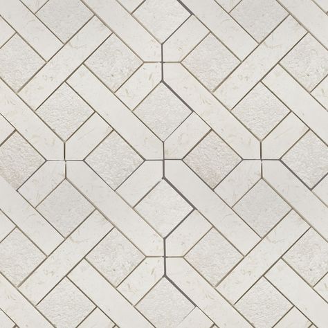 Boutique Stone Lattice Cream 11-in x 11-in Honed Natural Stone Limestone Honeycomb Patterned Floor and Wall Tile (0.825-sq. ft/ Piece) LW22081151 at Lowes.com Small Tile Kitchen Floor, Star And Cross Marble Tile, Transitional Floor Tile, Quartz Tile Bathroom, Maple Tile Bathroom, Spa Like Tile Showers, Laundry Room Pattern Tile Floor, Limestone Shower Floor, Brick Paver Bathroom Floors