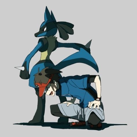 I like this picture because it reminds me of when I used to play Pokémon! Lucario was my #1 Source: そ via pixiv Pokemon Nate, Nate Pokemon, The Golden Boy, Pokemon Manga, Black Pokemon, Play Pokemon, Chibi Drawings, Pokemon Characters, Pokemon Pictures