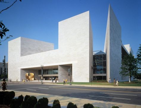 A Look at I.M. Pei's Most Spectacular Buildings On His 100th Birthday Photos | W Magazine I M Pei, Louvre Pyramid, Art Through The Ages, Walter Gropius, Study Architecture, Famous Buildings, National Mall, Iconic Buildings, Backyard Inspo