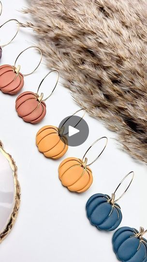 6.5K views · 5.1K reactions | I’ve never made such a large batch of clay earrings before this gold stem pumpkin hoop earring and it’s because of YOU! You all love this earring so much it’s made my dreams come true and I’ve had to do a new batch, and after this weekend I think I’m going to have to make another! 🤭 THANK YOU for loving this earring, thank you for loving what came out of a mistake (I have another reel that explains the ink in the crevices came about by a happy mistake).
#clayearrings #lightweightearrings #pumpkinearrings #pumpkinlove #pumpkin | @doxievibe | Handmade Clay Earrings… with my dog nearby | Campsite Dream · September Polymer Clay Pumpkin Earrings, Circuit Hacks, My Dreams Come True, Handmade Clay Earrings, Pumpkin Earrings, Clay Earring, Pumpkin Crafts, My Dream Came True, Frozen Drinks