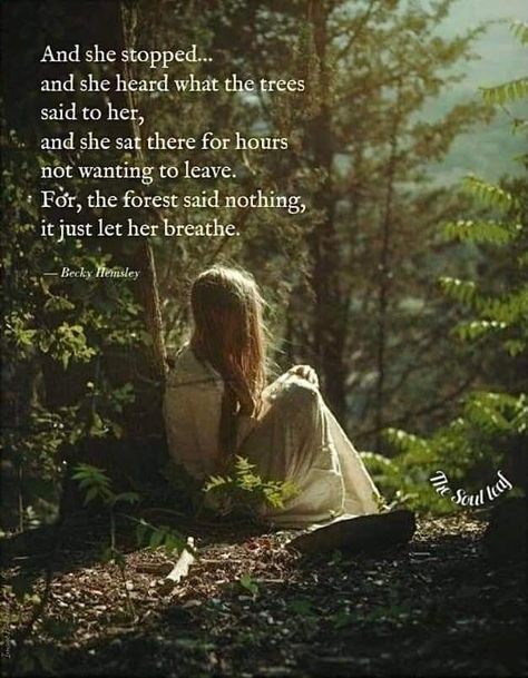 Poetry About Nature Beauty, Mother Nature Poem, Forest Bathing Quotes, Being In Nature Aesthetic, Nature Heals Quotes, Earthy Quotes, Woods Quote, Nature Is Healing, Wild Women Quotes