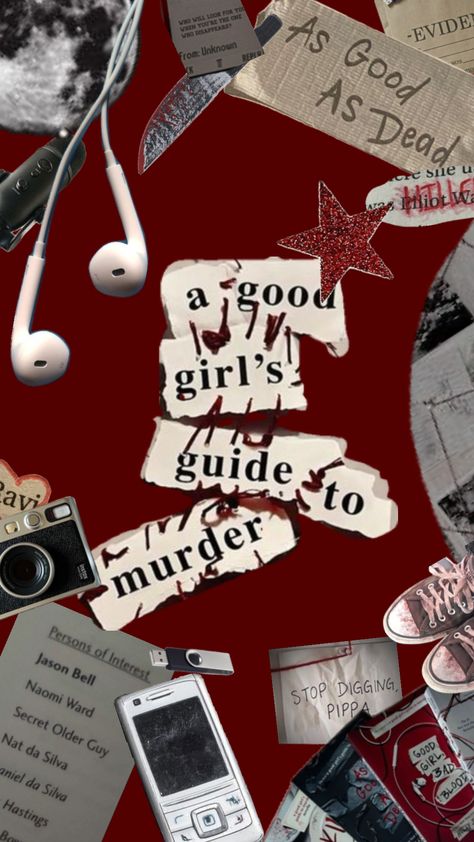 I LOVE the AGGGTM series SM!!! #books #aggtm #agoodgirlsguidetomurder Agggtm Series, As Good As Dead, Gods Girl, Book Wallpaper, Recommended Books To Read, Dark Wallpaper Iphone, Bad Blood, Thriller Books, Girl Guides