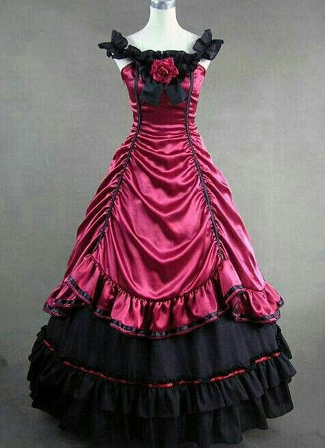 Victorian Prom Dress, Gothic Ball Gown, Gothic Victorian Dresses, Masquerade Ball Gowns, Victorian Gown, Mode Glamour, Satin Dress Long, Gothic Victorian, Victorian Decor