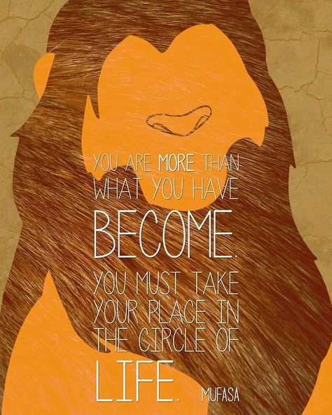 Roi Lion Simba, Beautiful Disney Quotes, Lion King Quotes, The Circle Of Life, Il Re Leone, King Quotes, Disney Movie Quotes, Images Disney, King Simba