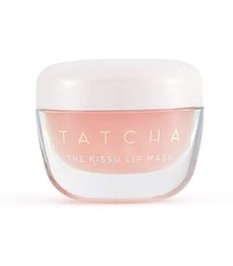 Tatcha Kissu Lip Mask Scrub | Plumps The Look of Fine Lines & Wrinkles, 9.0 G | 0.32 oz Kissu Lip Mask, Cream Aesthetic, Dewy Skin, Lip Hydration, Dark Skin Makeup, Lip Mask, Pale Skin, Lip Scrub, Cleansing Oil