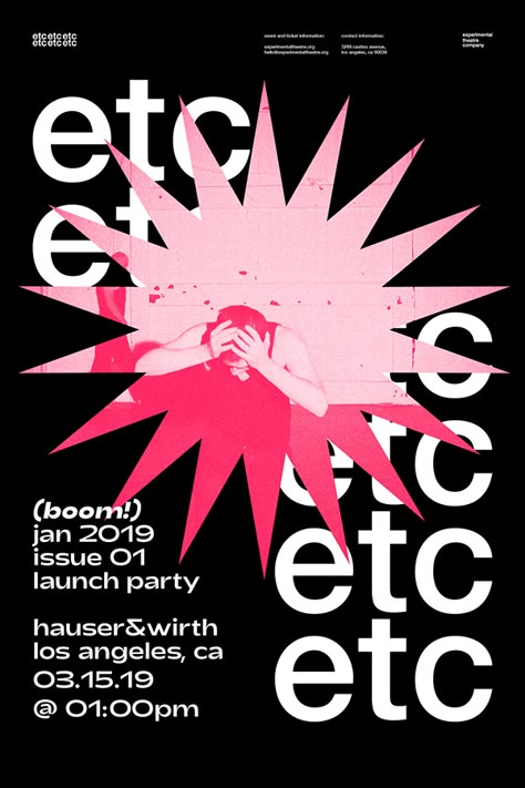 Theatre Graphic Design, Experimental Graphic Design, Theatre Illustration, Experimental Theatre, Poster Grafico, Electric Design, Illustration Design Graphique, Visuell Identitet, Trendy Graphic Design