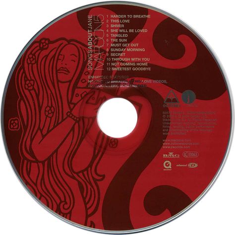 "Songs About Jane"Maroon 5 Songs About Jane, Maroon 5, Music Record, Cd, Wallpapers, Songs, Collage, Pins, Quick Saves