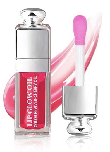 Hydrating Lip Glow Oil, Lip Oil Gloss Transparent Toot Tinted Nourishing Long Lasting Repairing Lightening Lip Lines (RASPBERRY) 0.2 OZ #dior #lipgloss #dupealert #Fancy #hydrated #glowy #liptint #skincare #Dupe #Cheap #aesthetic Lip Oil Gloss, Lip Glow Oil, Dior Addict Lip Glow, Dior Lip Glow, Glow Oil, Hydrating Lip Gloss, Elf Cosmetics, Plumping Lip Gloss, Lip Hydration