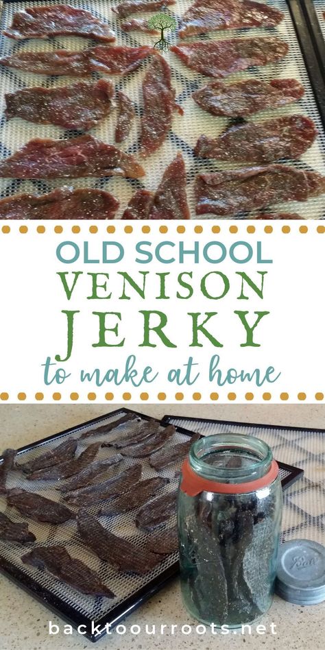 Making Venison Jerky at home is so easy! I'll walk you through step by step to make delicious jerky that your family and friends will love! With dehydrator and oven directions. Deer Jerky Recipe, Venison Jerky Recipe, Jerkey Recipes, Deer Jerky, Jerky Marinade, Venison Jerky, Jerky Recipe, Deer Recipes, Beef Jerky Recipes