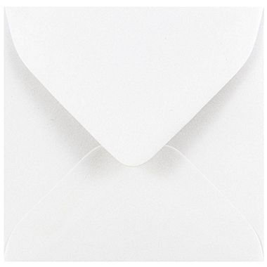 JAM Paper® 3.125 x 3.125 Mini Square Envelopes, White, 25/pack (3992308) Square Invitation, Tiny Envelopes, Square Envelopes, Jam Paper, Mini Envelopes, Envelope Sizes, Meaningful Messages, Invitation Envelopes, White Square