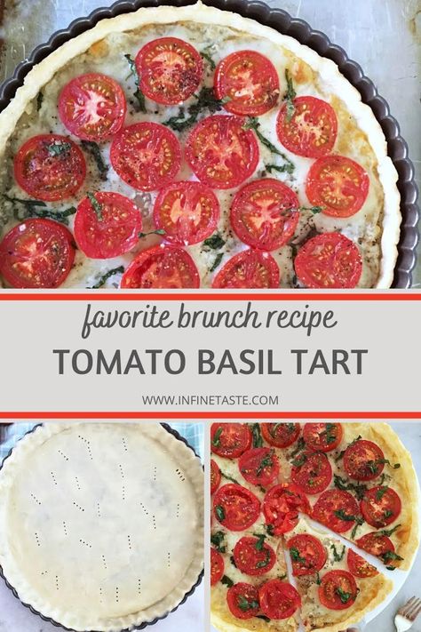 Tomato Basil Tart Recipe, Tomato Mozzarella Tart, Tomato With Mozzarella And Basil, Tomato Basil Puff Pastry Tart, Tomato Basil Tart, Tomatoe Basil Tart With Pie Crust, Tomato Basil Mozzarella Puff Pastry Tart, Tomato Basil Mozzarella Pie, Easy Tomato Tart