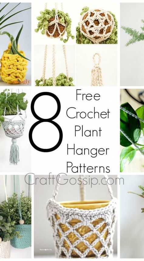 Free Patterns- Crochet Plant Hangers – Crochet Crichet Plant Hanger, Crochet Hanging Basket Pattern Free Macrame Plant Hangers, Easy Crochet Plant Hanger, Crochet Macrame Plant Hanger, Easy Crochet Plant Hanger Pattern Free, Crochet Plant Hanger Pattern Free, Crochet Hanging Plant Holder, Crochet Plant Hangers, Crochet Plant Holder