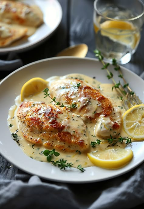 Discover how to make Chicken Piccata in just 30 minutes—a quick, zesty, and delicious dinner option! Creamy Piccata Sauce, Chicken Piccata And Pasta, Easy Chicken Picatta Recipe, Chicken Piccata Healthy, Chicken Piccata Easy, Easy Chicken Piccata, Piccata Sauce, Cozy Recipes, Clean Dinners