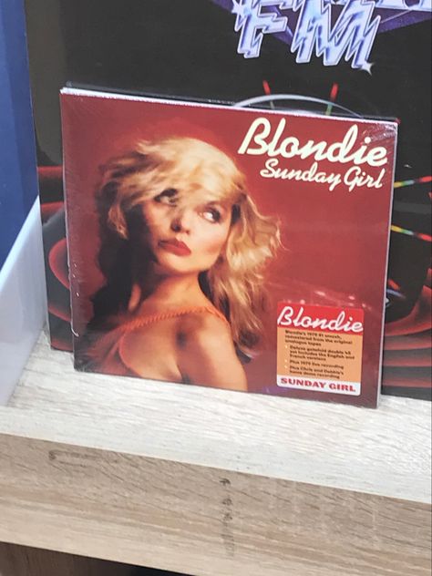 blondie / sunday girl / disc aesthetic / music aesthetic / records aesthetic / record shop aesthetic / album aesthetic /vinyl aesthetic Blondie Aesthetics, Disc Aesthetic, Record Shop Aesthetic, Vinyl Record Aesthetic, Aesthetic Records, Records Aesthetic, Aesthetic Vinyl, Vinyl Aesthetic, Album Aesthetic