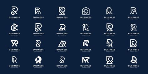 R Graphic Design Letter, R Logo Design Letter, R Monogram Logo, R Typography, R Letter Logo, Graphic Design Letters, R Design, R Logo, Business Slogans