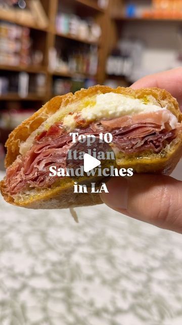 Italian Deli Sandwiches, Top Sandwiches, Porchetta Sandwich, Prosciutto Burrata, Grinder Sandwich, Italian Sandwich, Italian Deli, California Food, Deli Sandwiches