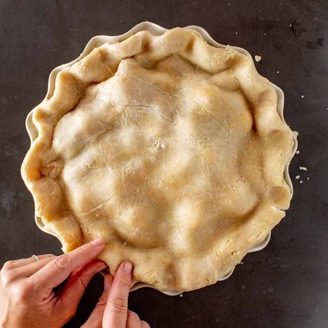 Best Pie Crust Recipe Crisco, Pie Crust Crisco Recipe, Original Crisco Pie Crust Recipe, Vintage Pie Crust Recipe, Cisco Pie Crust Recipe, Pie Crust Recipe Easy Crisco, Pie Crust With Crisco Recipe, Crisco Pie Crust Recipe Homemade, Double Pie Crust Recipe Crisco