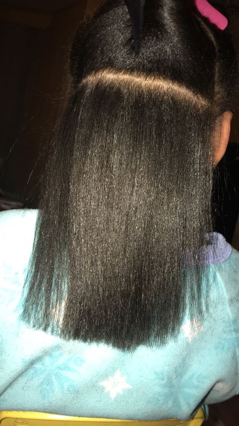 Straightened with the instyler brush and revolving straightener as well as the chase method. Treseme heat protectant sprayed on each parted section... type 4a natural hair 4a Natural Hair, Straightening Hair, Heat Protectant Spray, Heat Protectant, The Chase, Natural Hair, Hair Wrap, Natural Hair Styles