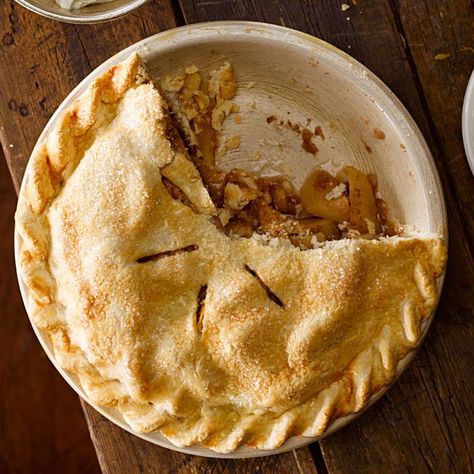 Healthy Apple Pie Recipe, Healthy Apple Pie, Sweetened Whipped Cream, British Bake Off, Healthy Apple, Great British Bake Off, Pastry Blender, Apple Pie Recipes, Ice Cream Desserts