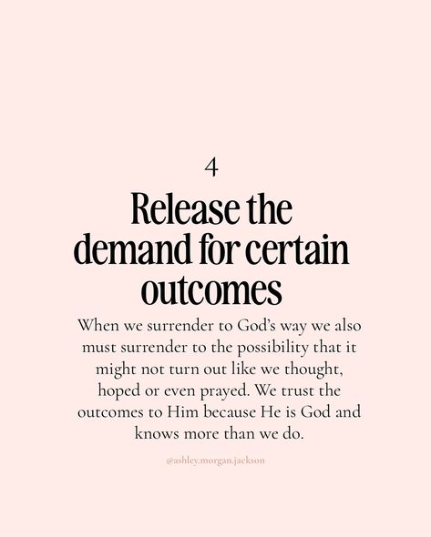 We have to know as Christians, surrender isn’t about giving up; it’s about giving our trust—to the One who knows what’s best. The more we let go, the more space we make for His peace, grace, and purpose in our lives. God doesn’t ask for our strength, He asks for our trust. When we release control, we find freedom. Trust His loving and all knowing plan. What are you struggling to surrender today? Save + Share♥️ #christian #christianautho #christianity #spiritualgrowth #growingspirituall... Gods Peace Quotes Strength, How To Surrender To God, Gods Peace Quotes, Spiritual Diet, Gods Peace, Surrender Quotes, Surrendering To God, Trust Yourself Quotes, Release Control