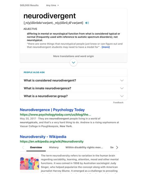 Neuro Divergent, Spectrum Disorder, Divergent, Early Years