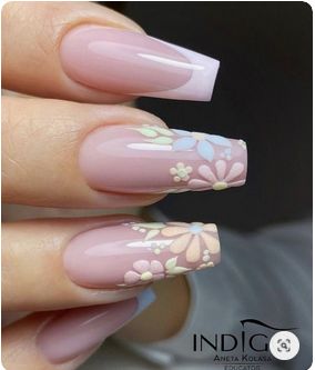 Short Nail Ideas, Bright Nail Designs, Change Of Seasons, Magic Nails, Spring Acrylic Nails, Spring Nail Designs, Summer Toe Nails, Subtle Nails, Colored Acrylic Nails