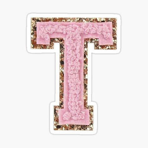 Preppy pink varsity letter T sticker #preppy #letter #pink #sticker T Wallpaper Letter Aesthetic, Preppy Pink Varsity Letter, Iphone Layouts, T Wallpaper, Preppy Stickers, Preppy Pink, Varsity Letter, Iphone Layout, Best Poses For Men