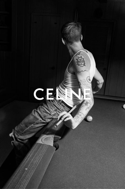 Hedi Slimane Celine, Celine Campaign, Presley Gerber, Fragrance Campaign, Hedi Slimane, Fashion Advertising, Fall 2022, Fall Photos, Advertising Campaign