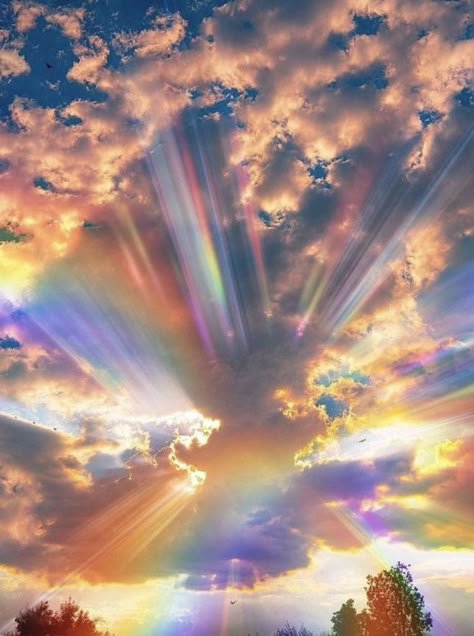 Rainbow Sky, Rainbow Aesthetic, Cloud Drawing, Rainbow Wallpaper, Rainbow Cloud, Rainbow Art, Visionary Art, Pretty Wallpapers Backgrounds, Spiritual Art