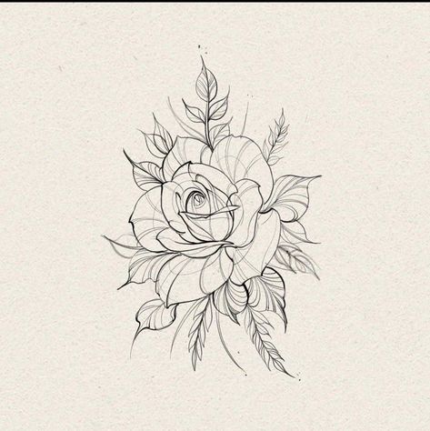 Roses Line Drawing, Rose Line Work Tattoo, Fine Line Roses, Fineline Rose Tattoo, Fine Line Rose Tattoo, Fine Line Rose, Rose Line Drawing, Rose Tattoo Stencil, Skull Tattoo Flowers