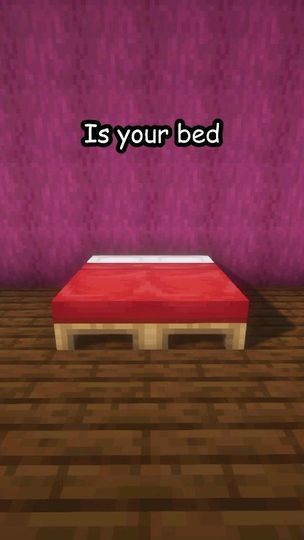 Minecraft Bedding, Minecraft Bed, Minecraft Houses, Minecraft, Audio, The Originals, Bed, Purple, White