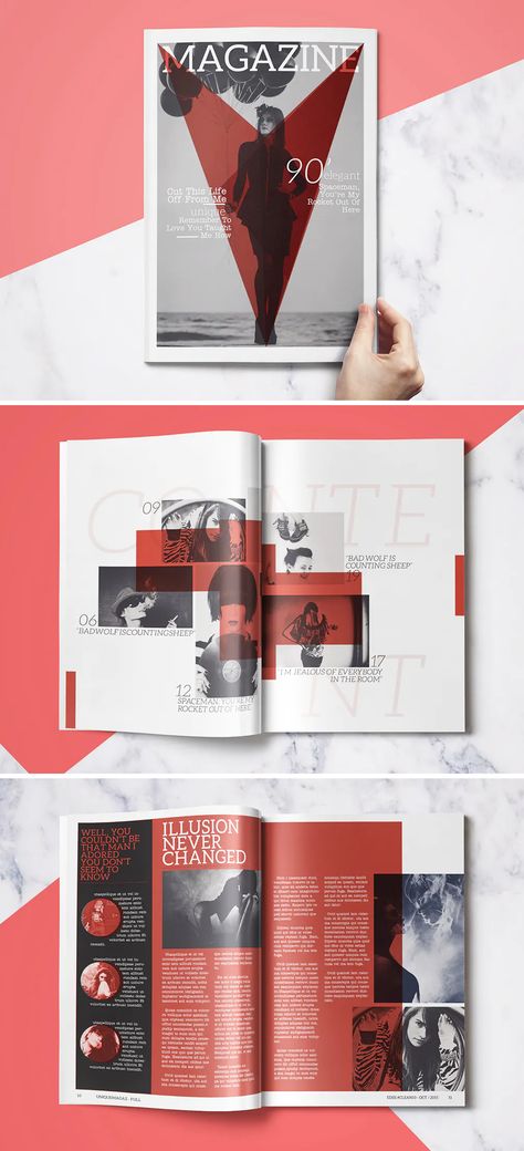 Elegant Magazine Layout Design. 22 Pages Elegant Magazine Layout, Elegant Magazine, Magazine Design Cover, Creative Magazine, Indesign Magazine, Indesign Magazine Templates, Magazine Layouts, Page Layout Design, Multi Picture