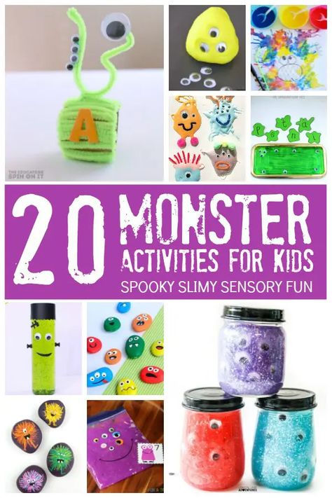 Monster Activities For Kids, Monster Books, Activities For Halloween, Christmas Science Activities, Books Halloween, Monster Activities, Halloween Stem, Flying Reindeer, Halloween Science