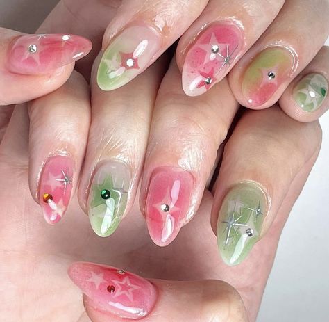 Pretty Gel Nails, Really Cute Nails, Soft Nails, Cute Nail Art, Minimalist Nails, Dream Nails, Funky Nails, Pretty Acrylic Nails, Trendy Nails