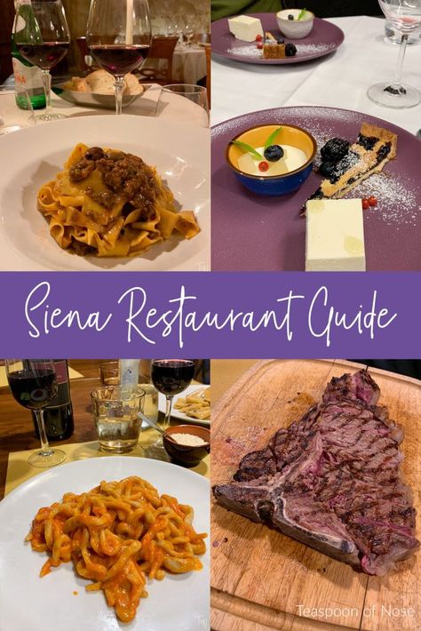 Siena Italy Restaurants, Italy Restaurant, Pasta Restaurants, Europe 2023, Italy Destinations, Tapas Restaurant, Vacation Meals, 2024 Ideas, Siena Italy