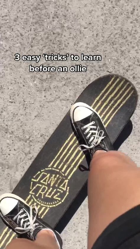 Easy Tricks To Learn, Skate Tips, Skate Tricks, Skate Bord, Girl Skateboard, Sk8er Boi, Skateboarding Aesthetic, Classic Skateboard, Beginner Skateboard