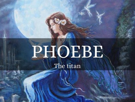 1 of 4 siblings of Cronus and Rhea who is married to Coeus and is  the Titan goddess of prophecy and oracular intellect Titans Greek Mythology, 4 Siblings, Greek Titans, Greece Mythology, Roman Names, Subwoofer Amplifier, Joseph Campbell, Home Theater Speakers, Roman Mythology