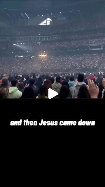 PastorJasonAnswers on Instagram: "That Moment during Worship when JESUS CAME... 👇  Worship on earth is a glimpse of heaven.  That Moment during Worship when the band stopped playing...  and then Jesus came down...  ❤️😇 #worship #shorts #passion2024 ✈️ Send this to a friend to grow their faith ❤️‍🔥 Follow for more Christian content. 🙏🏾Type amen in the comments. ⏬️Save this post to remind you again later. #RelationshipNotReligion #god #faith #Christian #Jesus #HolySpirit #Forgiveness #Holiness #fyp #reels" Worship Videos, Christian Content, Faith Christian, Spiritual Messages, The Band, Holy Spirit, Follow For More, On Earth, Worship