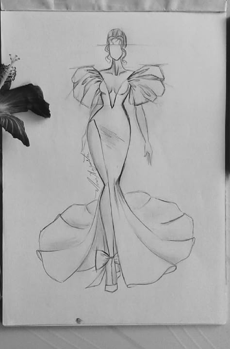 Fashion Dresses Sketches Design, Outfits To Sketch, Fashion Dress Drawing Sketches Art, Fashion Outfits Sketches, Fashion Dresses Drawing Sketches, Clothing Sketches Dresses, Ball Gowns Drawing Fashion Sketches, Fashion Drawing Dresses Sketches, Drawings Of Dresses