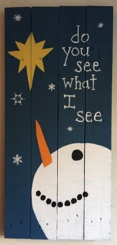 Do you see what I see?  Snowman Pallet Santa, Moose Crafts, Ideas Decoracion Navidad, Christmas Moose, Pallet Christmas, Christmas Holiday Decor, Repurposed Wood, Star Of Bethlehem, Pallet Crafts