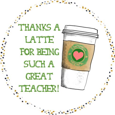 Thanks+a+Latte+Teacher+Printable+Free Thanks A Latte Free Printable, Christmas Teacher Appreciation, Creation Activities, Pto Ideas, Cute Teacher Gifts, Movie Maker, Thanks A Latte, Free Printable Tags, Free Printable Gift Tags