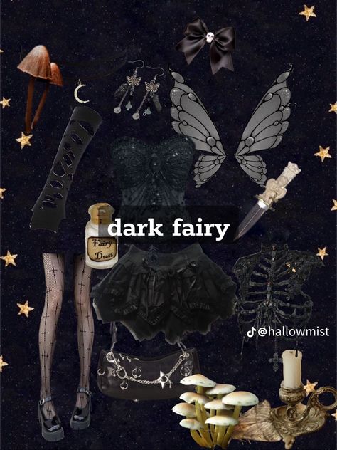 Dark Fairy Costume, Dark Fairy, Fairy Costume, Fairy Dust, Autumn Aesthetic, Halloween Costumes, Halloween